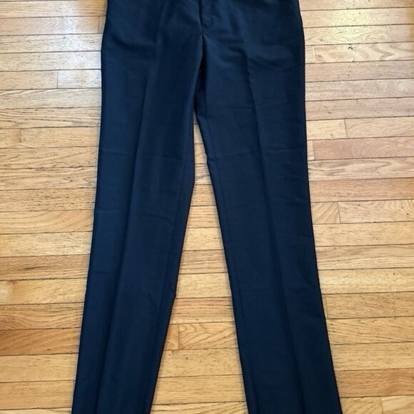 NEW Adult Size 40 Edwards Black Uniform Pants Khakis 75% polyester 25% wool  Unh - Picture 3 of 4